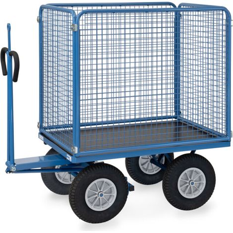 fetra Chariot à plateau 6444PZ avec œillet de traction