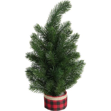 Handgefertigter Mini-Weihnachtsbaum aus Naturholz im Schnee-Zedern-Design, mehrfarbig, für die ganzjährige Dekoration von Zuhause und Büro (1/5)