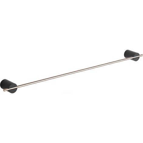 Mexen Aron porte-serviettes, Noir/Or rose - 7088124-67 (1/2)