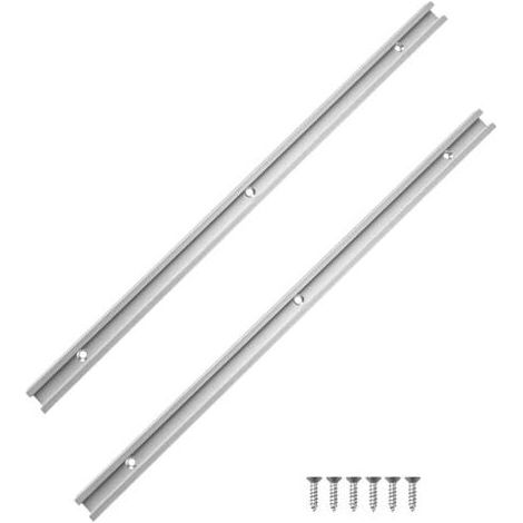 LaBlanc – T-Nut-Gehrungsschiene, 2 Stück T-Nut-Gehrungsschiene, Aluminium-T-Nuten, T-Nut-Gehrungsschiene aus Aluminiumlegierung, T-Nut-Gehrungsschiene (1/5)