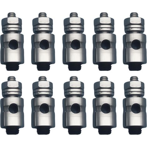 Lot de 10 bouchons de liaison réglables en métal pour avions à distance, bateaux, hélicoptères, 2 mm de diamètre (1/4)