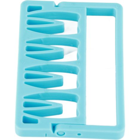 Support de fraises endodontiques autoclavable 8 trous, 3 couleurs, porte-limes pour traitement canalaire bleu (1/5)