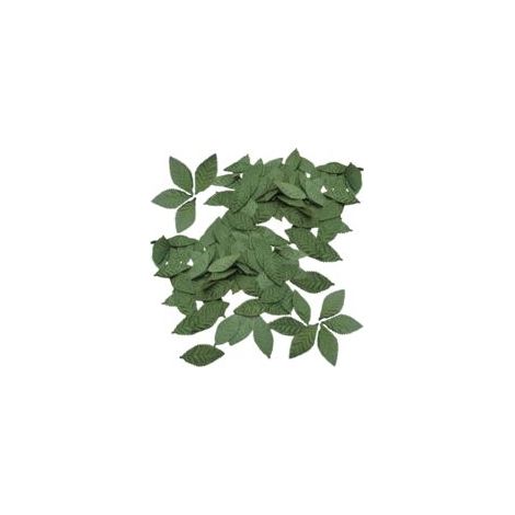 Feuille Verte Artificielle Decoration, 150 PCS Fausses Feuilles Vertes Artificielles Feuilles de Simulation, Artificielle de Feuilles Vertes pour DIY Décoration de Mariage Déco de Table