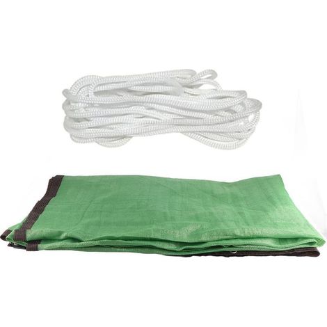 Voile d'ombrage en tissu respirant, auvent rectangulaire, bloc UV pour Patio, arrière-cour, pelouse, jardin, vert 2x4m / 6.6x13.1ft (1/5)