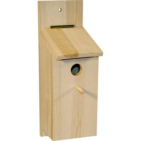 KERBL Nichoir - Kit a monter soi-meme pour oiseaux - 36x12x14cm (1/5)