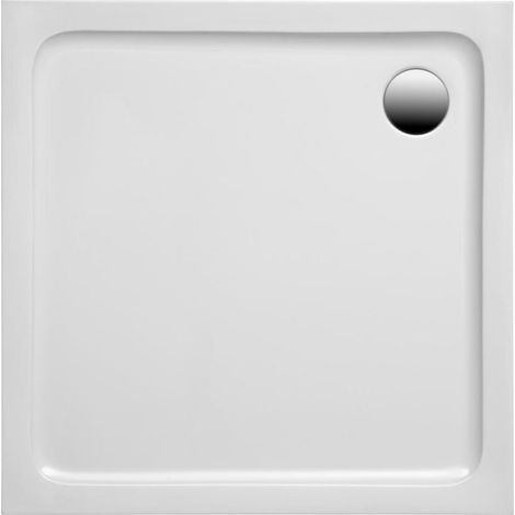 Ottofond Duschwanne Rubi 80 x 80 x 3 cm, weiß Quadratisch (1/2)