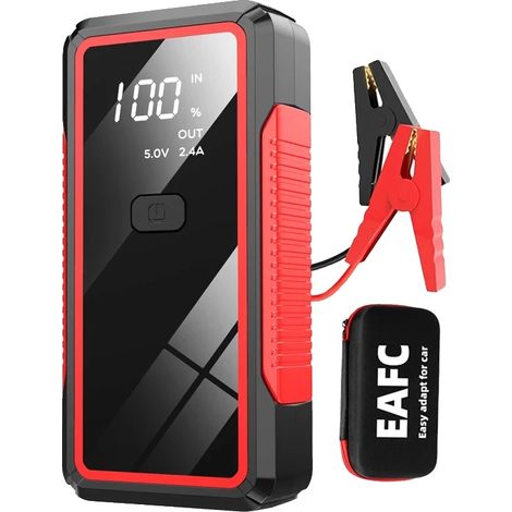 Arrancador de coche, cargador USB, batería de respaldo, clip estándar EAV (1/2)