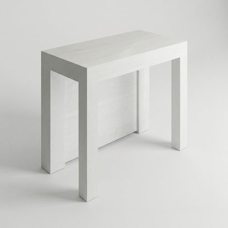 Consolle allungabile design salvaspazio 14 persone 300cm Madrid - Frassino (1/5)