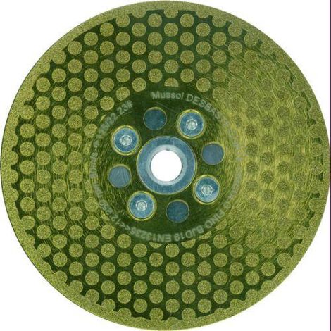 Disco de diamante MUSSOL desbaste 125mm M-14 fino
