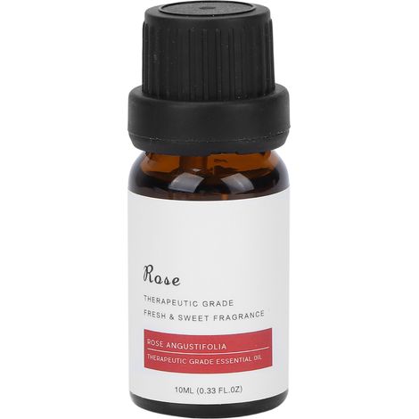 Huile essentielle de rose naturelle multifonctionnelle FEXMS, 10ml, parfum végétal pour spa et massage relaxant. (1/5)