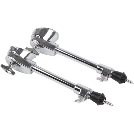Paire de pieds de grosse caisse avec support fixe anti-rouille stable pour instrument de percussion (1/5)