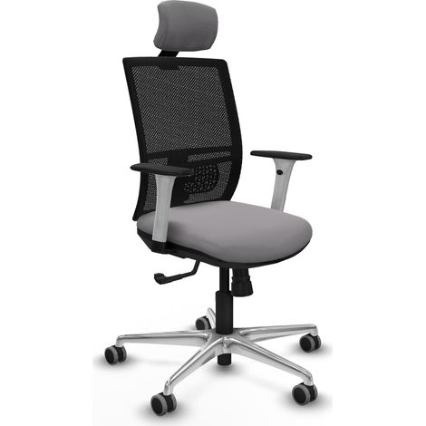 Silla de oficina piqueras y crespo Yunquera blanco espuma alta densidad (1/2)