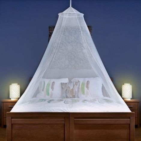 Zanzariera universale per viaggiatori con zaino in spalla, adatta da letti singoli a letti matrimoniali king-size tetto completamente chiuso per il trasporto o come elemento decorativo. (1/5)