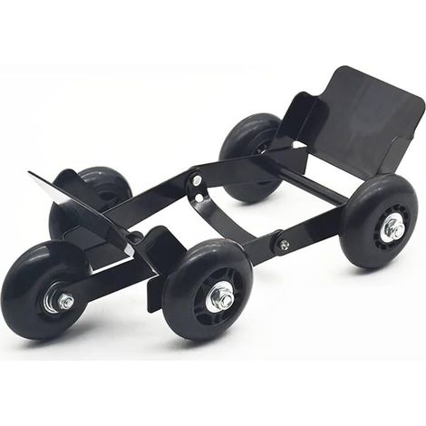 Wagenheber-Reifen-Skates, Flexibler Notfall-Reifenroller, Leistungsstarker Boost für Motorräder, Pannen-Reifen-Booster-Bewegungswerkzeug mit 5 Rädern, Reifen-Rad-Dolly, (1/5)
