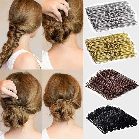 200 pinzas en U, peinados de novia, horquillas para el cabello, peinados (1/3)