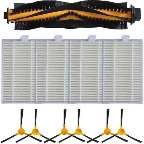 Vtizikl Advokingtap Kit de 11 brosses latérales principales pour aspirateur robot SLAM BObsweep Pethair