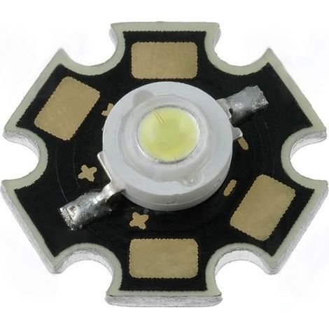 Led Diode Power 1w Blanco 3v 100lm 10000k 120º Ll-hp60nweb