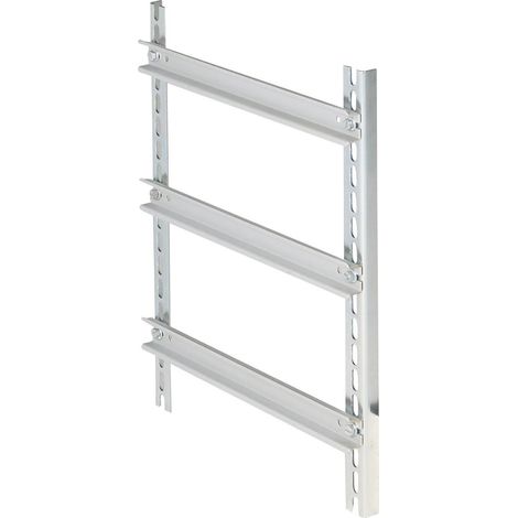 Jeu de 2 montants profilés Lina 25 pour coffrets Atlantic, Atlantic Inox et Marina hauteur 500mm longueur 437mm LEGRAND 036152 (1/2)