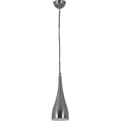 Suspension LED Design en Acier et Métal Blanc Chaud 3000K Luminaire Intérieur Ø 15 cm H 38 cm - PANGIVO (1/4)