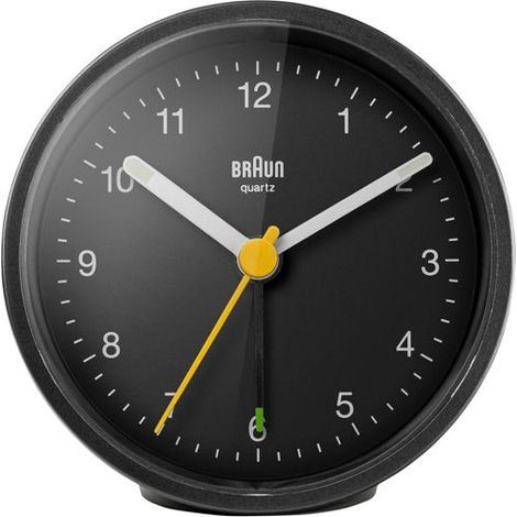 Braun BC 12 B Quarzwecker schwarz