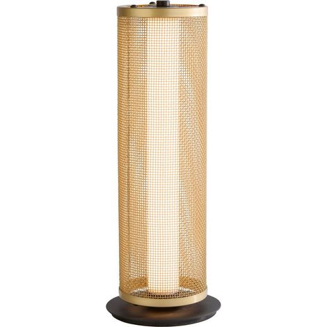 Searchlight Thread Lampada da tavolo a LED, maglia dorata e nero opaco (1/5)
