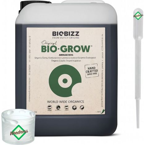 BioBizz Grow 10 Liter Organischer Wachstumsdünger Bio Dünger Pflanzendünger (1/5)