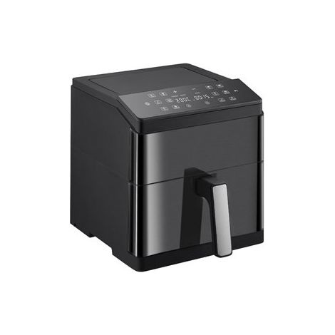 Freidora de aire digital con 12 programas y temperatura regulable (6,5 litros de capacidad) libre de BPA (1/4)