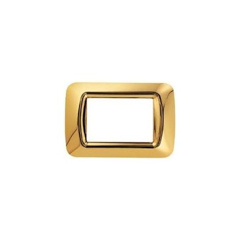 Placca 1 Posti Oro Antico Top System (Gewiss Cod. Gw22661) (1/2)