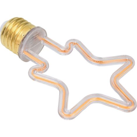 E27 Sternförmige LED-Glühbirne, Retro-Dekoration für Partys und Zuhause