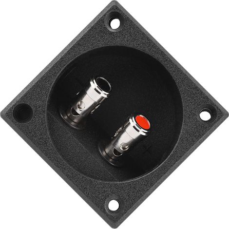 Boîtier de borne à ressort pour haut-parleur, connecteur de câble type 2 pour enceintes acoustiques (1/5)