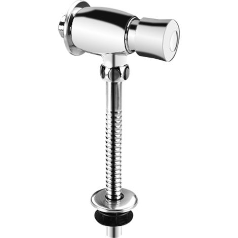 Manuelles Druckknopf-Urinspülventil-Set aus Kupfer mit verzögerter Stoppfunktion für Toiletten und Urinale.