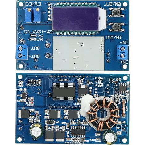 Module d'alimentation, régulateur de tension ajustable, courant constant, écran LCD ZK-12KX, CC, 12 A (1/5)