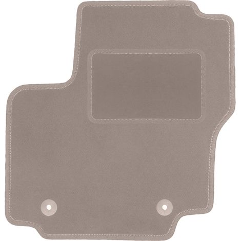 Beige Fahrermatte für: Ford S-MAX MK1 Minivan (2006-2012)