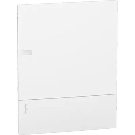 Schneider Electric – Coffret d'encastrement Pragma 24 modules – Dimensions 294x377x18mm – IP40, IK07 – Pour installation murale