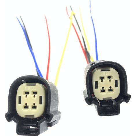 Headlight wiring harness connector compatible with Ford Focus, Kuga, Cadillac and Equinox (DJ7046B-1.5-21ZT) (1/5)