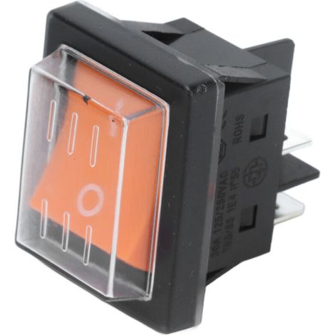 Interrupteur étanche bateau 4 broches ON/OFF avec capot ABS pour appareils électriques 125/250VAC (1/5)