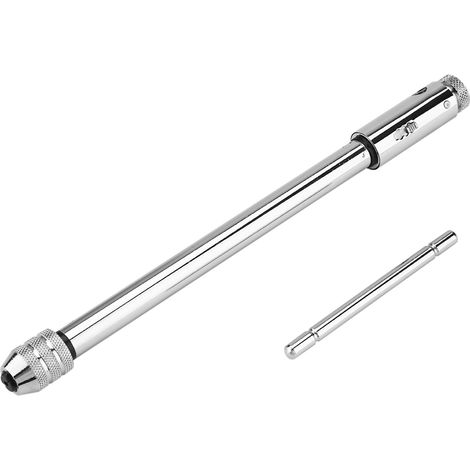 Clé à cliquet réglable à poignée en T M3 M8 et M5 M12 pour jeu de tarauds et filières (M3 M8 long) (1/5)