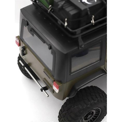 Front- und Heckstoßstangensatz für 1/10 RC-Car SCX10 TRX4 LCG, rote Ersatzteile (1/5)