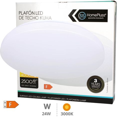 Plafón techo LED Kuha 24W 3000K (1/2)