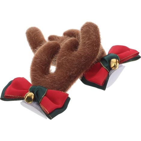 Cornes de Cerf Forme pour Casque de Ski Décoration Amovible Ventouse pour Casque de Moto Ski Vélo Accessoires (1/5)
