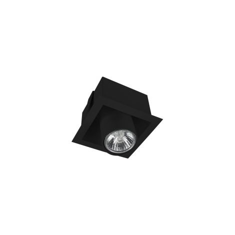 Nowodvorski Downlight faretto incasso quadrato nero GU10 8937