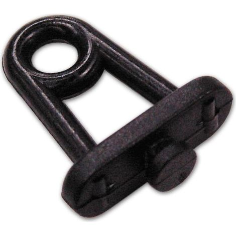 Gancio per Pannelli Forati Portautensili in Nylon   8mm (art. B05) 100 Pz