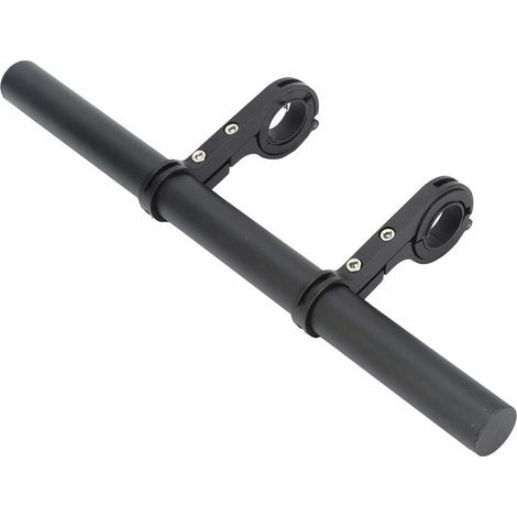 20CM Fahrradlenkerverlängerung, Aluminiumlegierung Fahrradscheinwerferhalterung Bar Doppelte Fahrradlenkerhalterung (1/4)