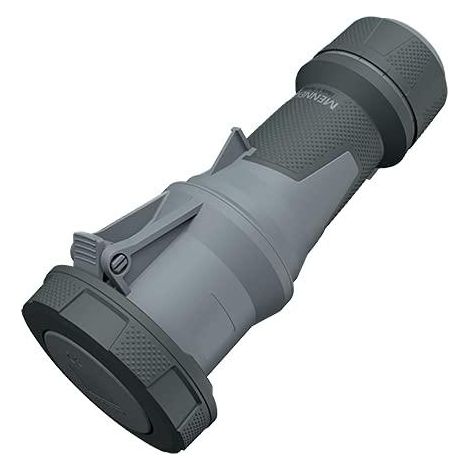 Enchufe eléctrico CEE 63A gris robusto Mennekes
