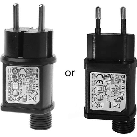 Waterproof Low Voltage LED Power Supply Transpourmer Plug pour Outdoor Christmas Lights IP44 (1/5)