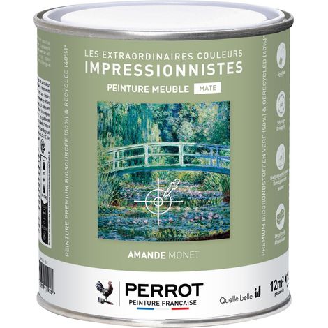PEINTURE MATE POUR MEUBLE AMANDE MONET 1L  - PERROT