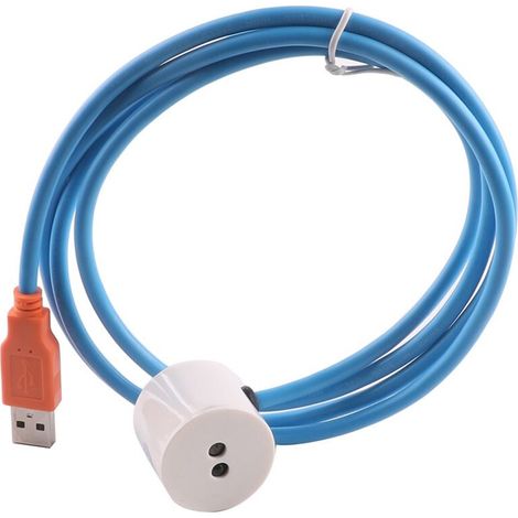 Magnetisches IR-Adapterkabel IEC62056-21 IEC1107 Nahinfrarot für Stromzähler, Gaszähler, Zählerablesedaten