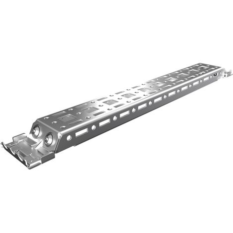 Rittal Montageschiene AX, 376x45,5x10mm, Stahlblech, Zink, 2394350 (1/5)