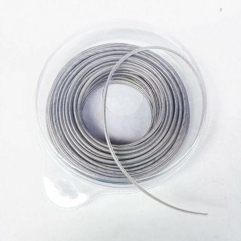Lawn Mower, Mowing Wire, Mowing Rope, Weeding Brush Cutter Accessories - Steel Wire Mowing Rope (1/5)