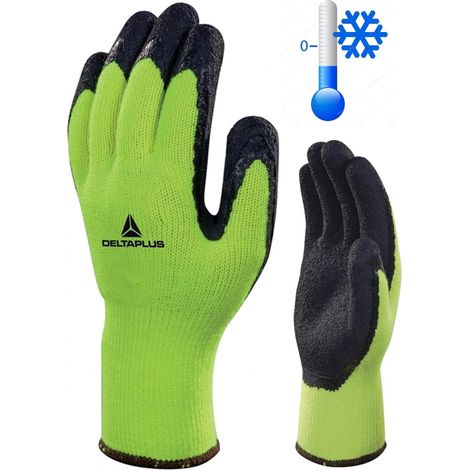 Guanti Da Lavoro Invernali Delta Plus Apollon Giallo-Nero 10